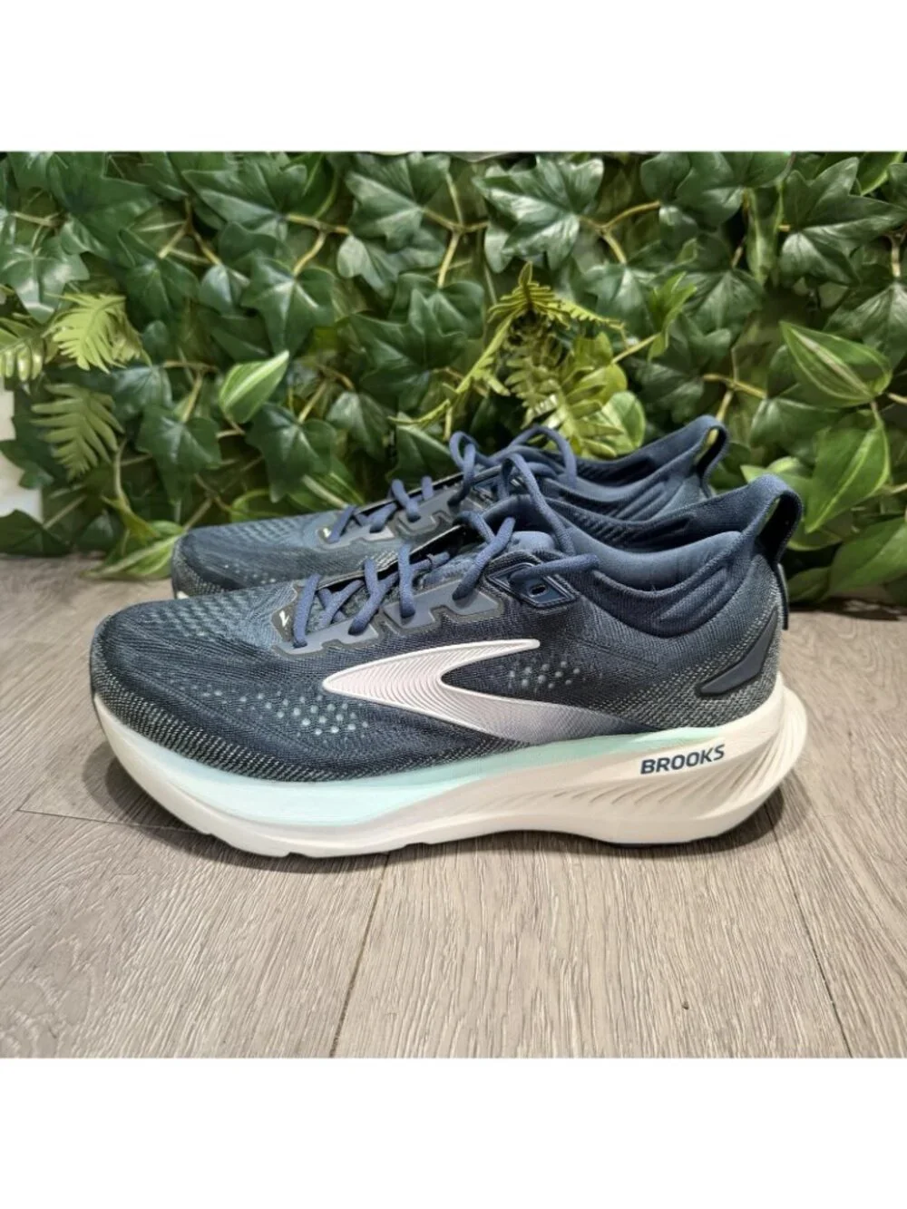 Brooks Glycerin 23 Running Shoes Women's 10 D Wide Spellbound/Yucca 1204651D453